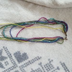 💎3/$12 American Eagle Multi-color beaded necklace